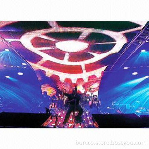 LED curtain display, used to decorate performance stages